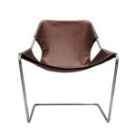 Paulistano INOX POLIDO Capa Vaqueta CouroCHOCOLATE 01 OK
