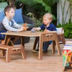 Mesa de Atividades Noos com Mesinha, banquinho e cadeirinha