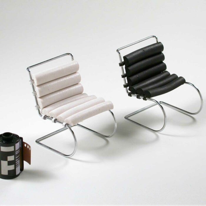 Miniatura Cadeira Chair MR s/ braço Dec 39