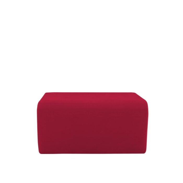 Pufe Muss r02 Tecido Lonita Vermelho da China 01