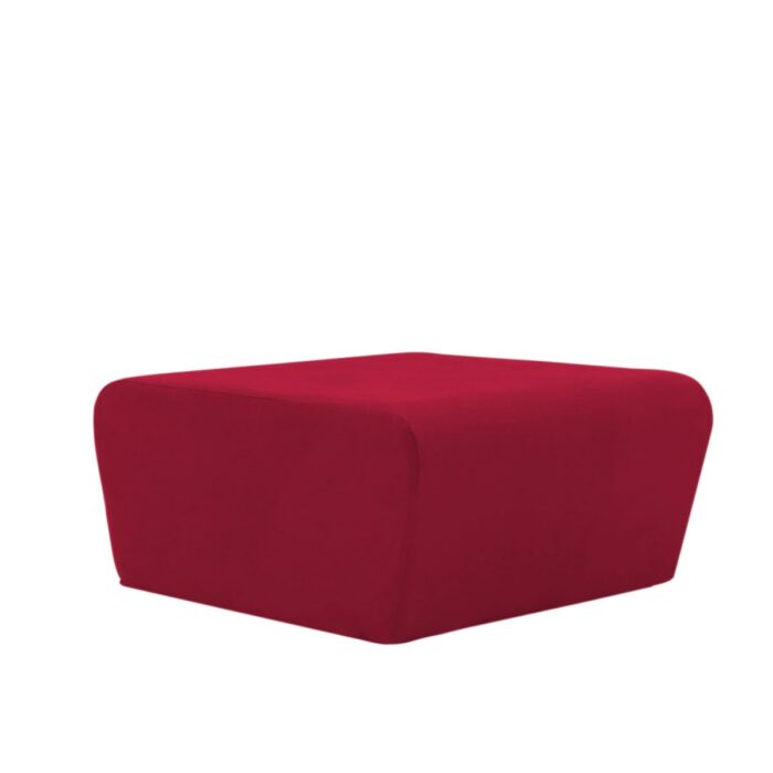 Pufe Muss r02 Tecido Lonita Vermelho da China 02