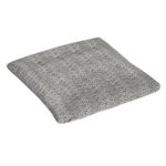 almofada de assento ecologica Zabuton 45 Tecido Berbere Cru Preto 02