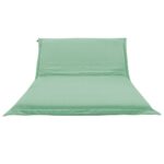 Pufe ClicClac Duo Lounge Tecido Ecolona Verde Menta 01 03