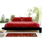 cama casal Ethnik Japão madeira maciça - Imagem 2
