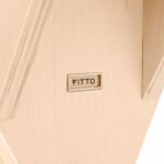 Banco ballet de madeira Natural Fitto