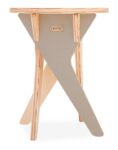 Banquinho infantil Benchi de madeira natural Fitto