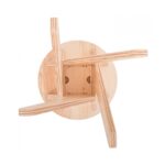 Banquinho infantil Benchi de madeira natural Fitto
