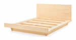 Cama de casal de madeira Fitto
