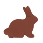Almofada COELHINHO Tecido Sarja Flanelle Argila vermelha