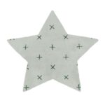 Tapete Floco Star Cruzeta algodão orgânico