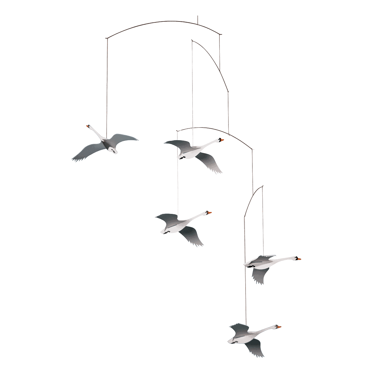 Móbile Cisnes Escandinavos Flensted &Amp;Bull; Mobile Pássaros - 1 &Amp;Bull; Deezign