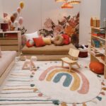 Tapete Floco Arco-íris algodão orgânico - Imagem 2