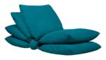 A poltrona Mandacaru - a poltrona de folhas coloridas e confortáveis