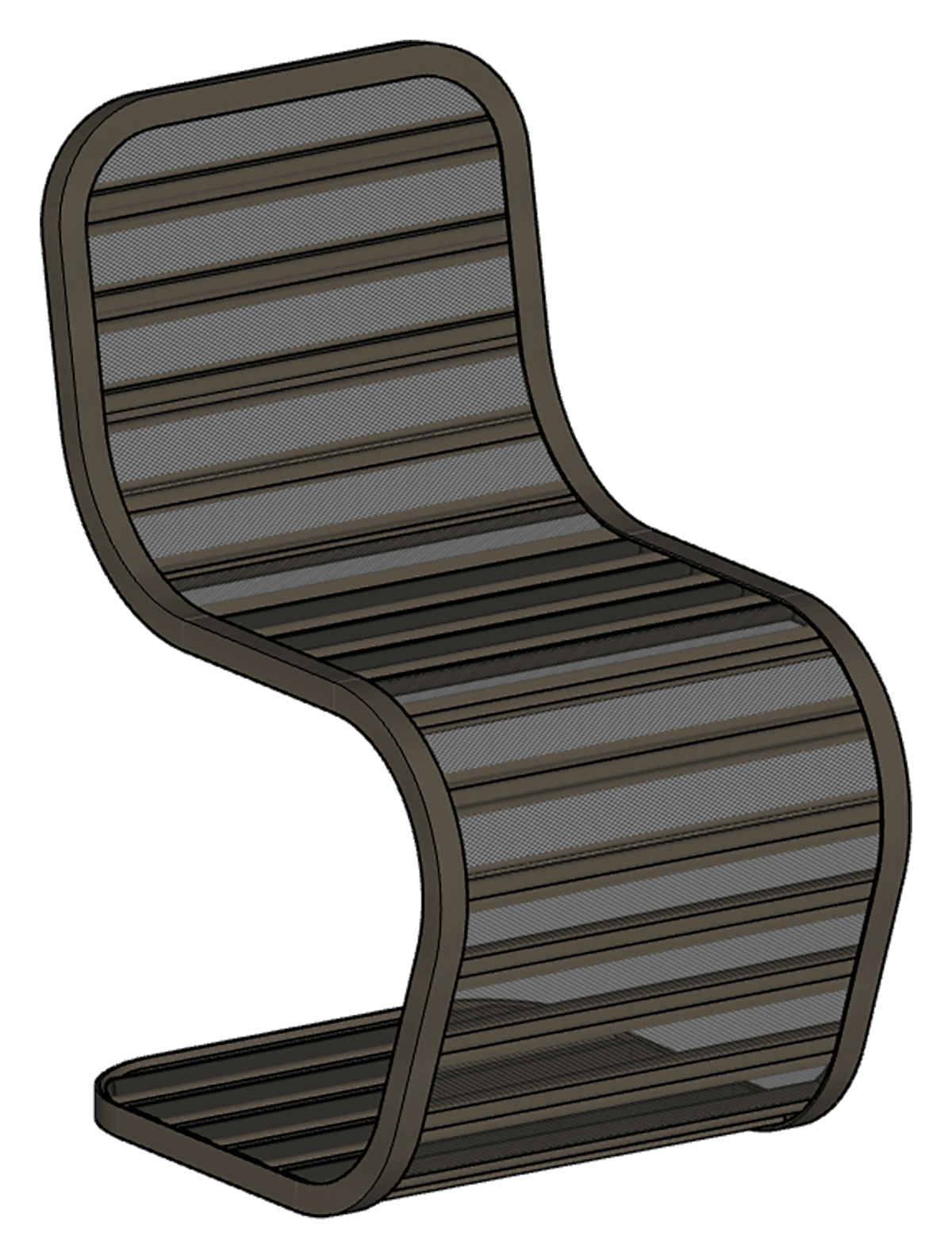 Bloco 3D Cadeira Urbana &Amp;Bull; - 1 &Amp;Bull; Deezign