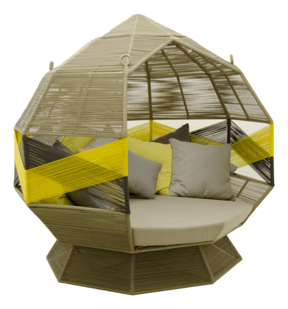 Cabana João de Barro Aluminio e Trança em Fibra - Imagem 5
