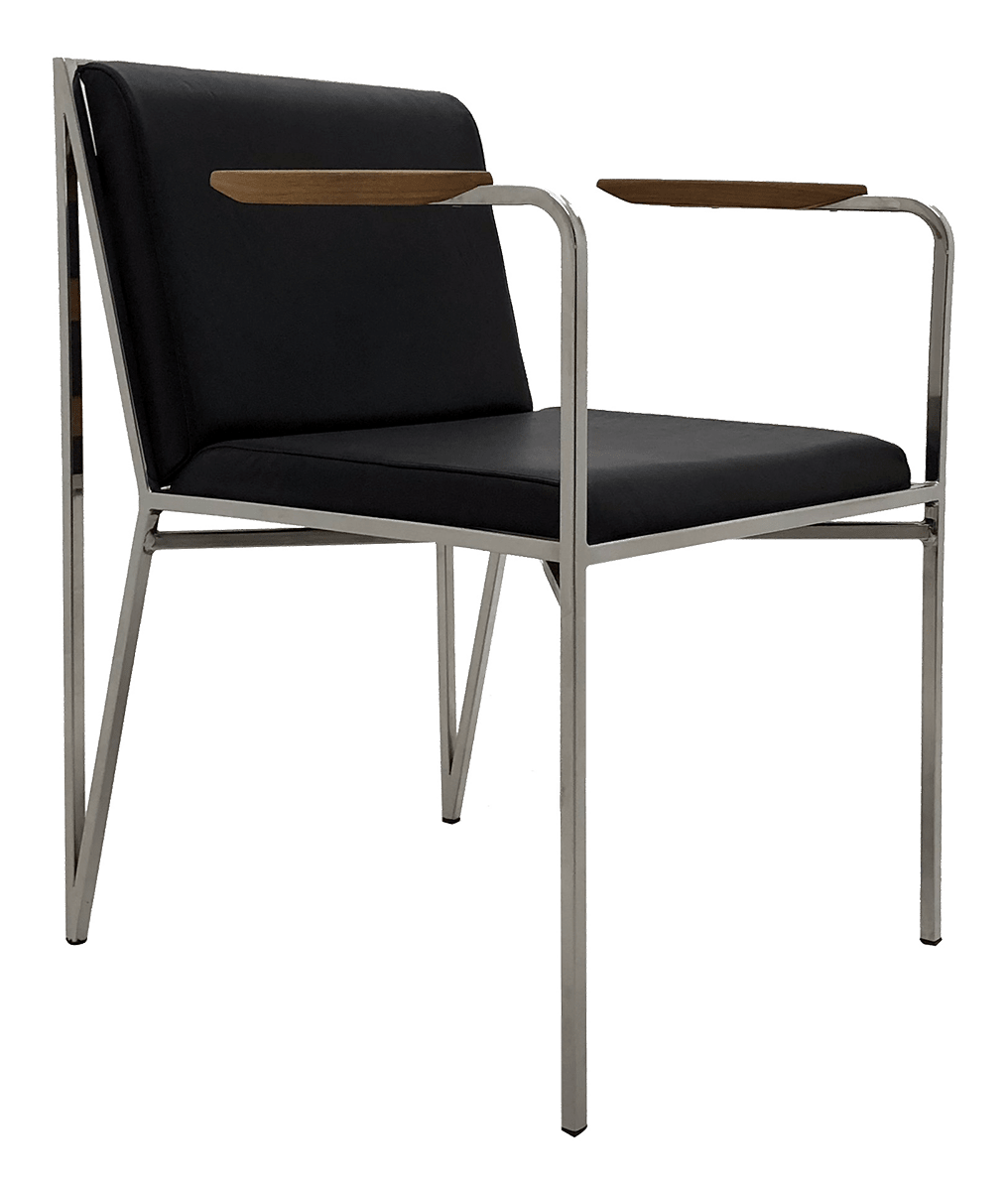 Cadeira Avicena Inox Couro Natural e Detalhes em Madeira CAMS01 1200px pe01 1 deezign