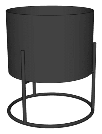 bloco 3D Cachepot  Frida - Imagem 2