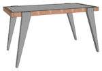 Bloco 3d mesa Nórdica