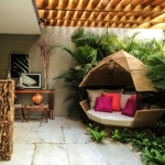 Cabana João de Barro Aluminio e Trança em Fibra - Imagem 2