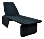 Chaise Plana Alumínio e Corda