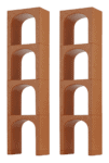 Estante modular Eur Configuração 1