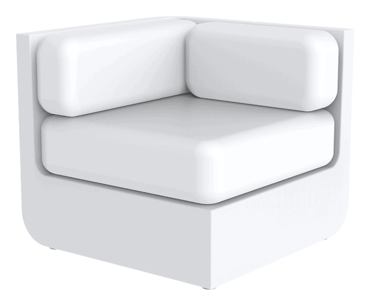 vondom sofa corner ulm white pe01 1 deezign