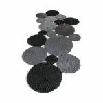 Tapete Bolas Preto