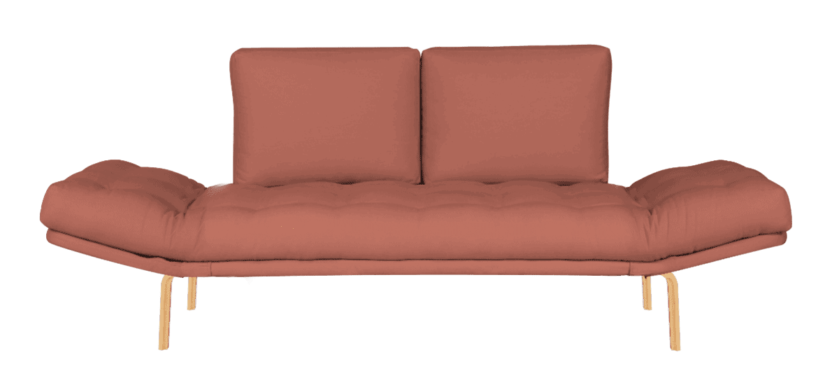 Sofa cama ClicClac New Oslo Classic Nordico sarja peletizada argila fr05 1 deezign