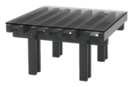 Mesa de cabeceira Módulo eucalipto maciço