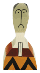 Boneco Wooden Doll No.17