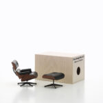 Miniatura Lounge Chair + Ottoman - Imagem 3