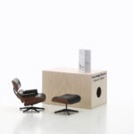 Miniatura Lounge Chair + Ottoman - Imagem 4