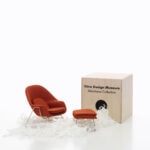 Miniatura Womb Chair & Ottoman - Imagem 4