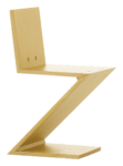 Miniatura Zig Zag Stoel
