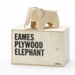 Miniatura Plywood Elephant natu. - Imagem 6