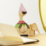Miniatura Plywood Elephant natu. - Imagem 3
