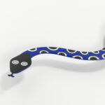 Acessório decorativo Magic Snake Metal Wall Relief - Imagem 3