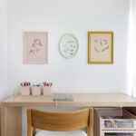 Quadro Kakii flor off Oval - Imagem 2
