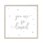 Quadro You Are So Loved Quadrado
