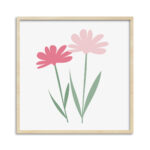 Quadro Flores 4 Quadrado