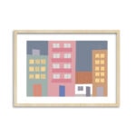 Quadro Cidade infantil 2