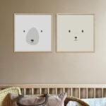 Quadro Bear 1 Quadrado - Imagem 2