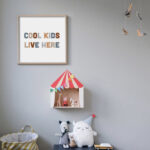 Quadro Cool Kids Live Here - Imagem 2