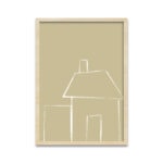 Quadro Traço Casa Verde