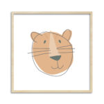 Quadro Zoo Tigre