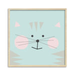 Quadro Tigre Azul 2
