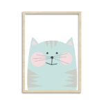 Quadro Tigre azul