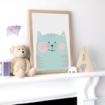 Quadro Tigre azul - Imagem 2