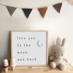 Quadro Love You To The Moon And Back - Imagem 2