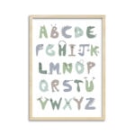 Quadro Abecedário Maluco